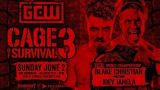 GCW Cage Of Survival 3 6/2/24 – 2nd June 2024